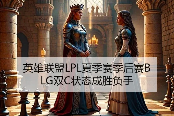 英雄联盟LPL夏季赛季后赛BLG双C状态成胜负手